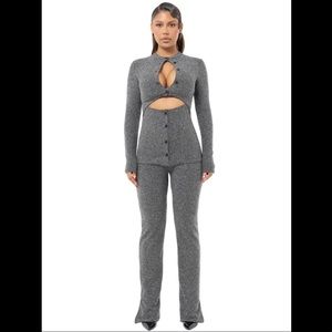 CouCoo Long sleeveDouble Peekaboo Set